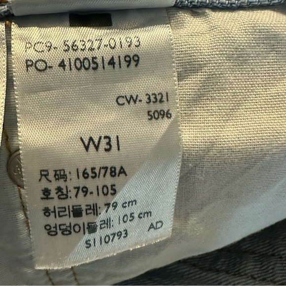 LEVI'S 501 Original Womens Denim Shorts size 31 (O - Picture 8 of 10